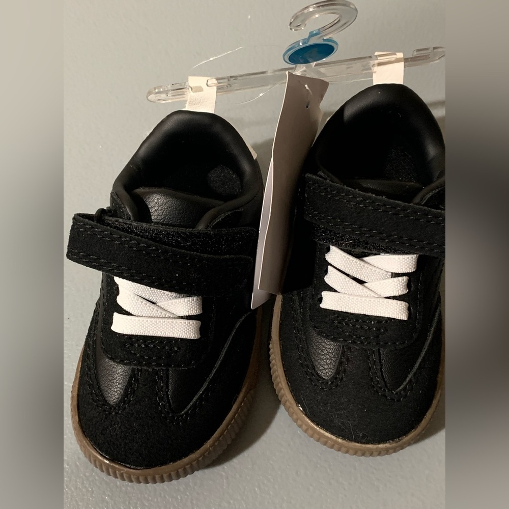 Carter's Black and White Kids Sneakers